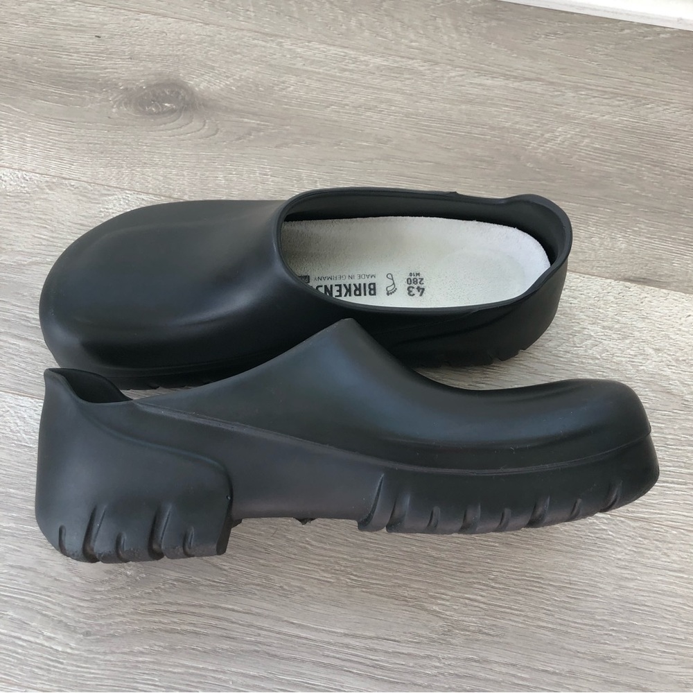 Birkenstock A640 Black Polyurethane Slip Resistant Pr… Gem